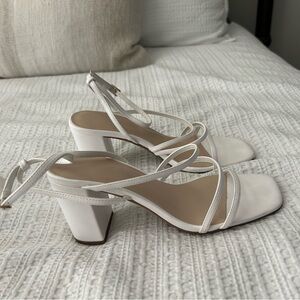 Dream pairs Elegant White Strappy Heels
